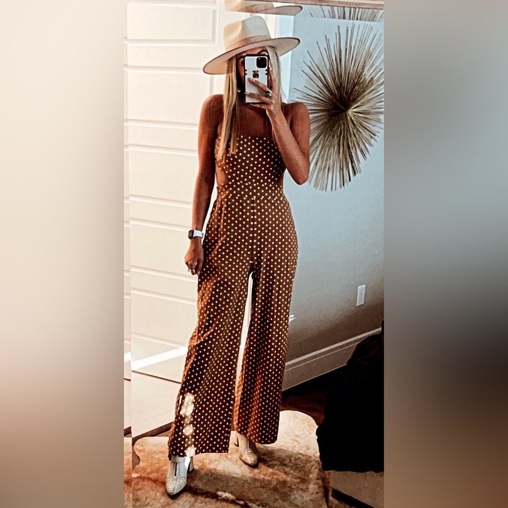 Le Rumi polka dot jumpsuit